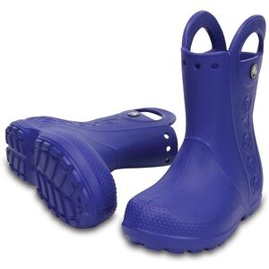 CROCS Handle It Unisex Cerulean Blue Rain Boots